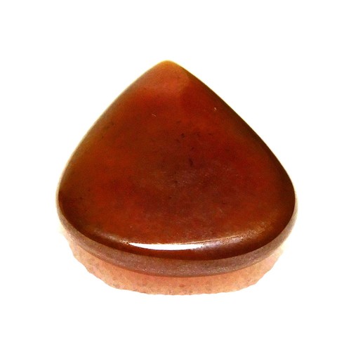 Cabochon poire cornaline - de,