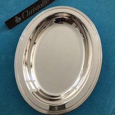 Christofle Plat , Corbeille A Pain -collection Albi Filet 31 X21 Cm Comme  Neuf