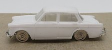 OLD MINIX TRIANG 1/75 MADE IN ENGLAND 1965 HILLMAN MINX BLANCHE + ATTELAGE #8