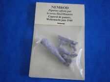MAQUETTE FIGURINE WW2 CAPORAL ALLEMAND JUIN 1940 STEEL MASTERS NEMROD 1/35