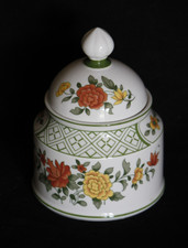Villeroy et Boch Summerday sucrier porcelaine sugar pot vintage Made in Germany