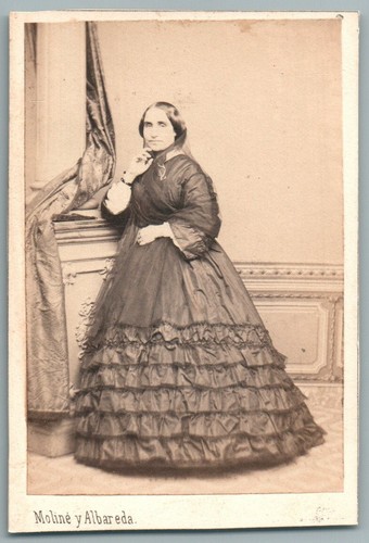 Cdv 1860 espagne - cdv,