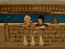 Ancienne boîte tôle fer