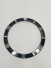 Insert/bezel Rolex 16610 Submariner noir 100% authentique/genuine