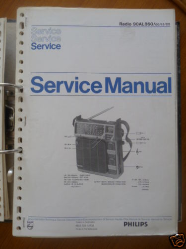 Manuel service philips 90 - service,