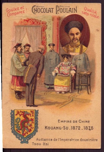 Chromo chocolat poulain - chromo,