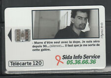 TÉLÉCARTE 120 - SIDA INFO