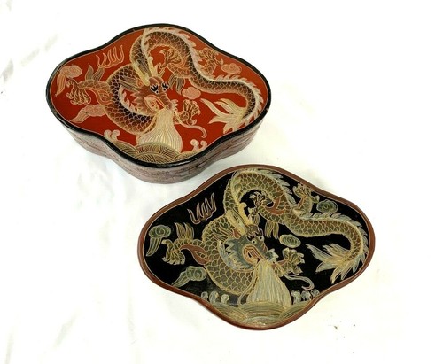 Vintage chinese hand painted - chinese,