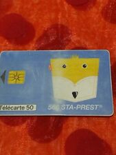 CARTE TELEPHONIQUE CARD Téléphone LOGO 566 STA-PREST LEVI'S TELECARTE UNITE 50