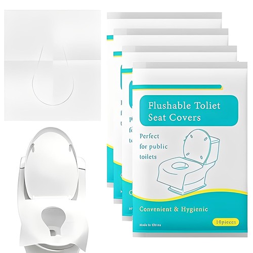 Protège cuvette jetable - wc,