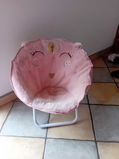 Fauteuil Pliable pour Enfant "Licorne" 50cm Rose