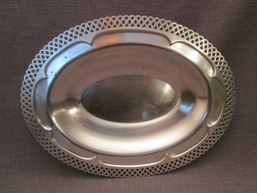 Plat creux ancien métal - ancien, en