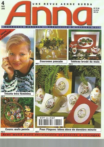 Burda anna 1998 - anna, n°04-1998