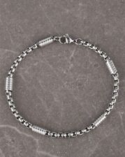 Bracelet Acier Inoxydable Homme Jonc Métal Gris Argenté Bijoux Femme Fin Mode