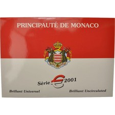 Monaco, Coffret 1c. à 2€