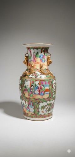 Vase chinois porcelaine - vase,