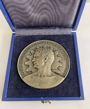 ANCIENNE MEDAILLE BRONZE SOCIETE INDUSTRIELLE DE L'AISNE A ST_GOBAIN EMBALLAGE