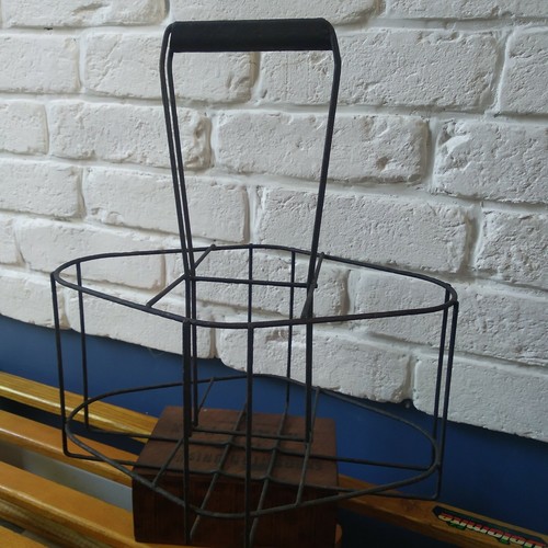 Vintage porte panier - porte, /