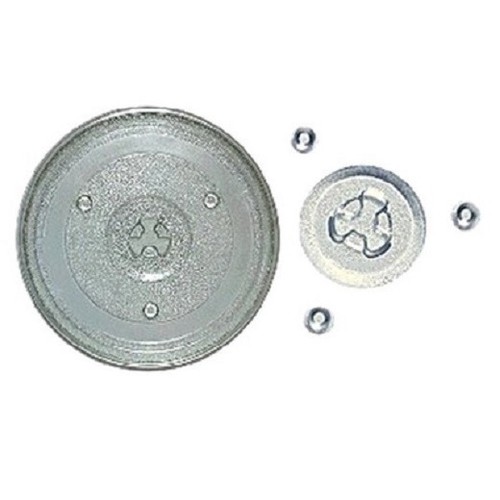 Plat verre pour - pour, four