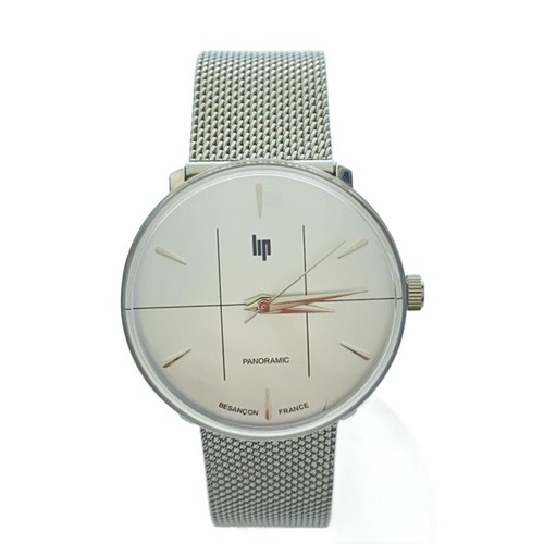 Lip quartz watch analog - analog, white