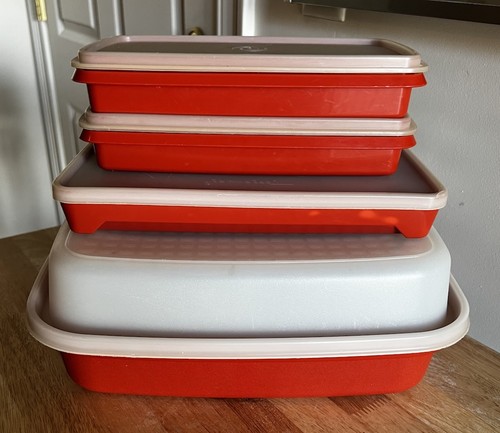 Vintage tupperware paprika red - paprika,