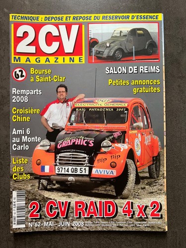 Magazine 2 cv raid - n°62,