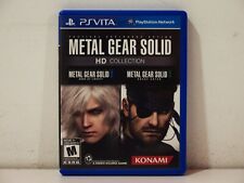 MGS Metal Gear Solid HD Collection Sony Playstation Vita  PS Vita NTSC US