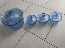 LOT 4 BOITES AVEC COUVERCLE