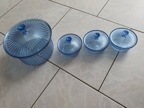 Lot boites avec couvercle - 4,