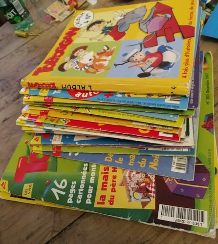 Lot magazines toboggan - de,