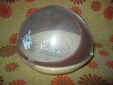 Vintage Ancien SUCRIER DE COMPTOIR CAFÉ RAS D'AMHARA en PLASTIQUE Boîte à Sucre