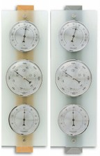 TFA 20.1067 Station Météo Analogique Hêtre Glas Baromètre Thermomètre Hygromètre