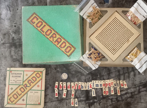 Jeu ancien coloredo jeux - jeu,