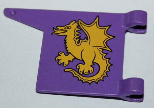 Drapeau playmobil dragon - 1,