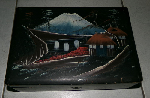 Rare wood box boite bois - rare,