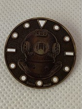 MONTRE EN BRONZE AUTOMATIQUE SWISS MADE SCAPHANDRIER NEUVE GARANTIE 2 ans