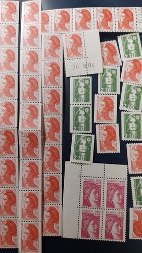 Sous faciale 50 timbres - 50,