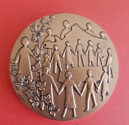Médaille bronze amicale - bronze,
