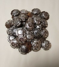 lot de 50 capsules de champagne à encoches n° 160a métal