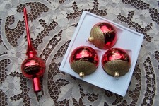 Anciennes Boules de Noêl +