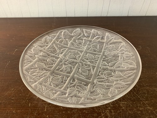 Assiette plat cristal de - plat, en