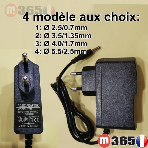 12v 1000ma plug - 12v, chargeur