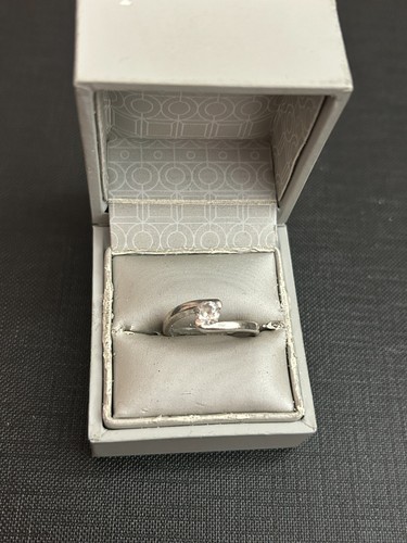 Belle bague argent - en, massif