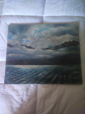 TABLEAU ANCIEN HUILE SUR TOILE