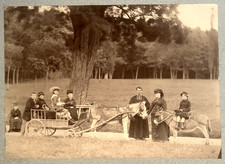 Photographie noblesse / Grammont de Lesparre, des Acres de L'aigle / 1880-85