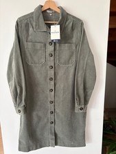 Robe droite vert de gris "Mat