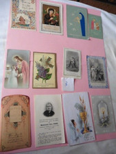LOT DE 12 IMAGES CARTES RELIGIEUSES "3"