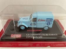 LES VEHICULES DU GARAGE MODERNE CITROEN 2CV LA CAMIONNETTE DU GARAGE au 1/43°