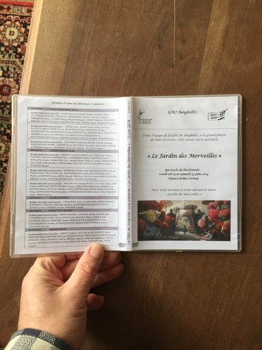 Dvd spectacle jardin des - dvd,