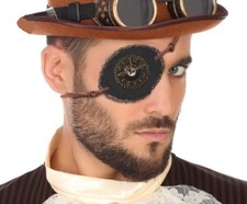 Bandeau Cache Oeil STEAMPUNK